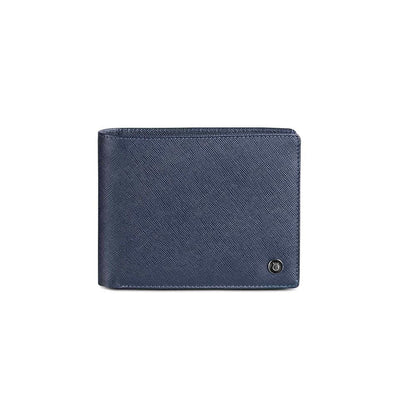 Lapis Bard Blue Stanford Bi-Fold Wallet With Coin Pouch
