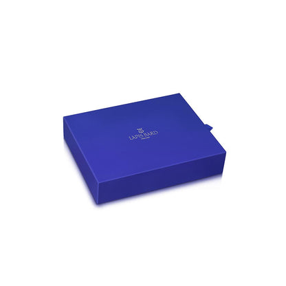 Lapis Bard Blue Stanford Bi-Fold Wallet With Coin Pouch