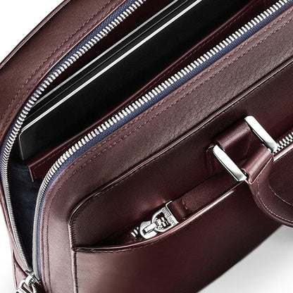 Lapis Bard Ducorium Spencer 14-inch Slim Laptop Business Bag Bordeaux