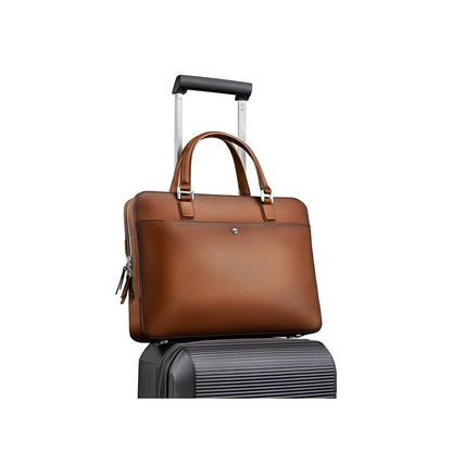 Lapis Bard Ducorium Spencer 14-inch Slim Laptop Business Bag Bordeaux