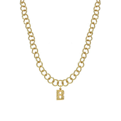 MNSH Signature Initial B Necklace