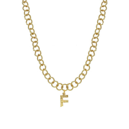 MNSH Signature Initial F Necklace
