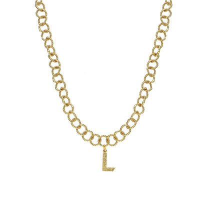 MNSH Signature Initial L Necklace