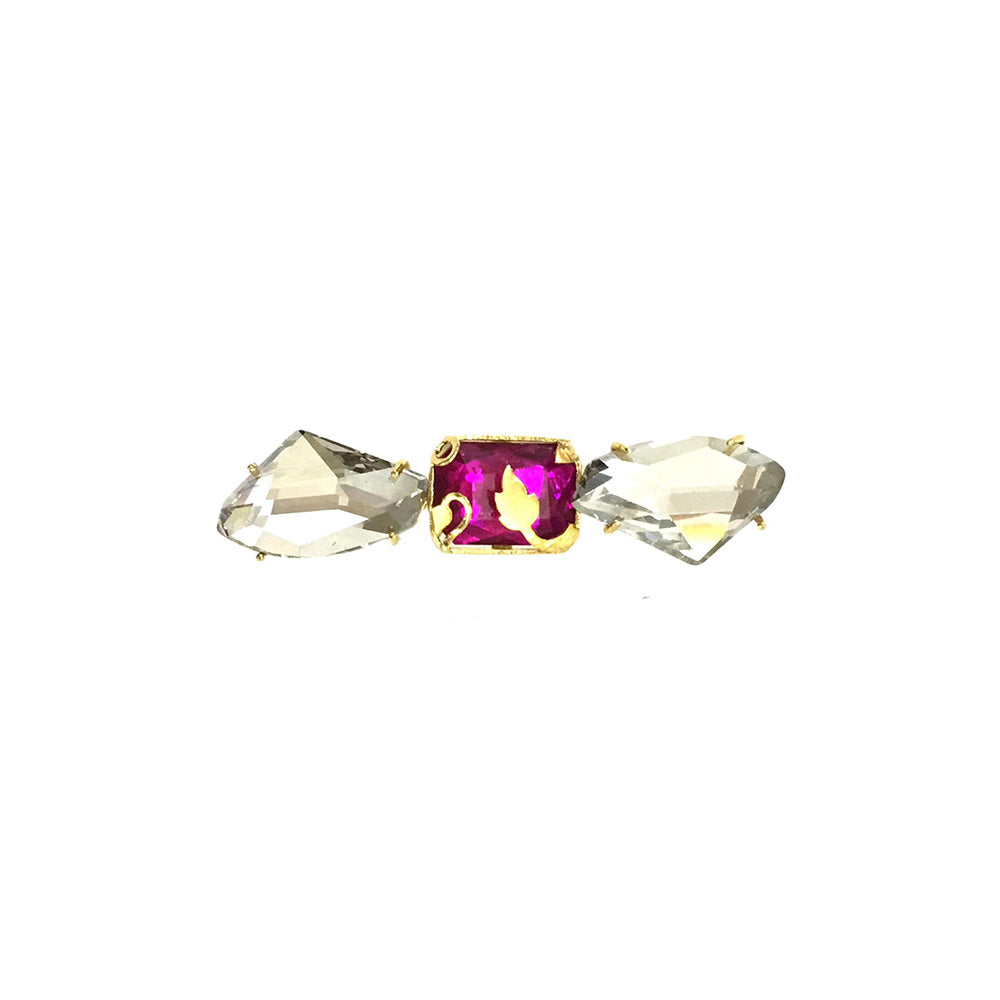 ORNAMAAS Inflorescence Flower Vine Cocktail Ring