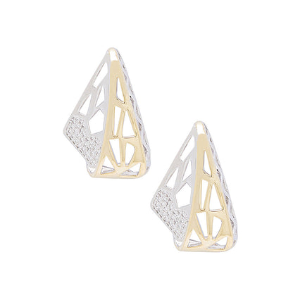 Shaze Multi-Color Sail Boat Earrings
