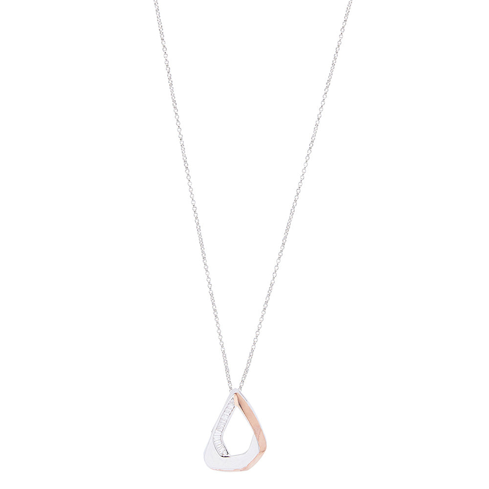 Shaze Silver Au-Courant Pendant