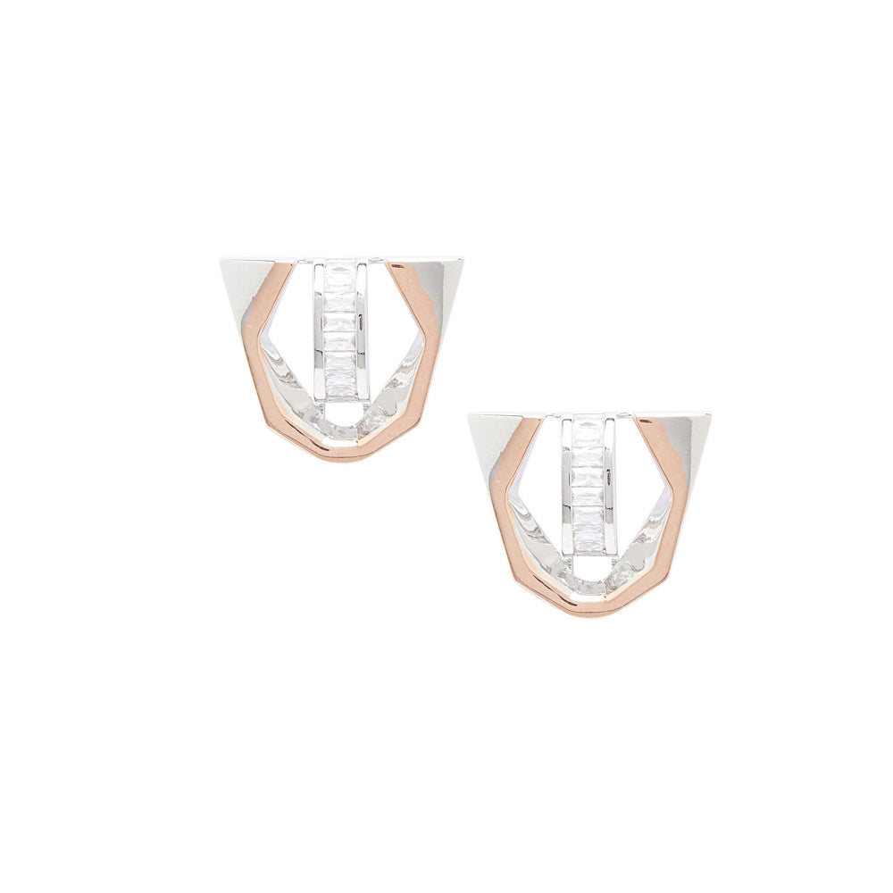 Shaze Multi-Color Symmetry Earrings