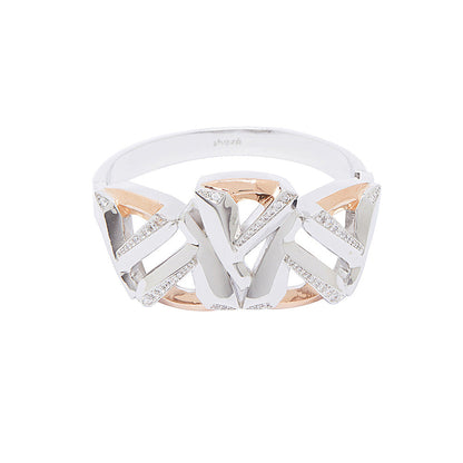 Shaze Multi-Color Structured Bracelet
