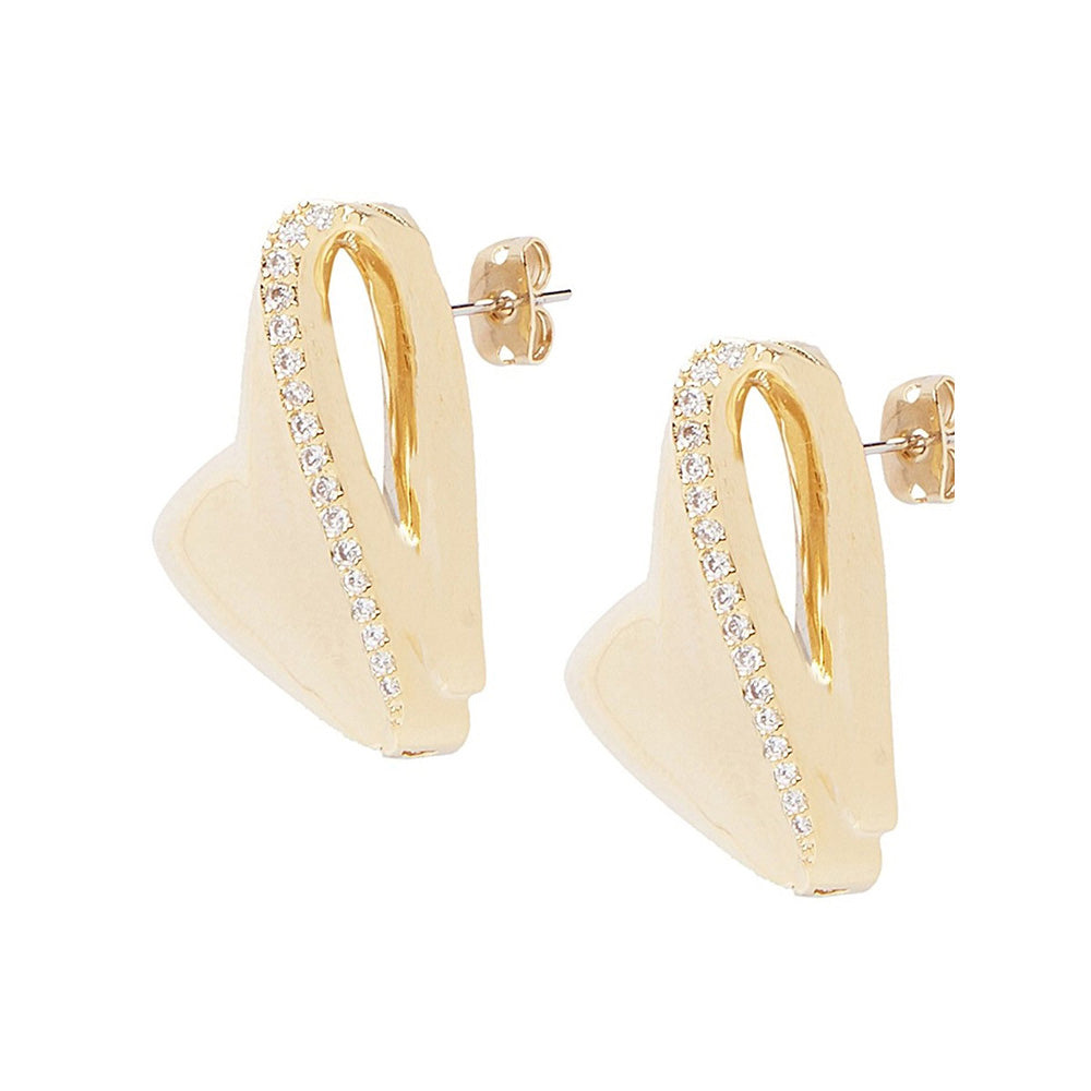 Shaze Diamond Line Earring For Women