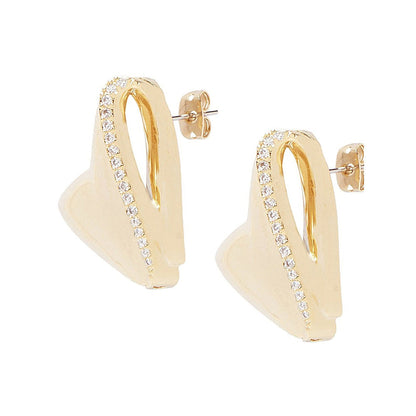 Shaze Diamond Line Earring For Women