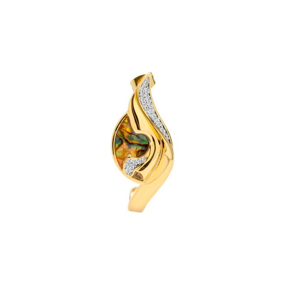 Shaze Flaming Arc Earrings For Women