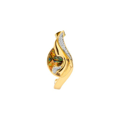 Shaze Flaming Arc Earrings For Women