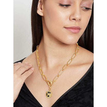 Zariin Gold Soul of the Bull Taurus Zodiac Necklace