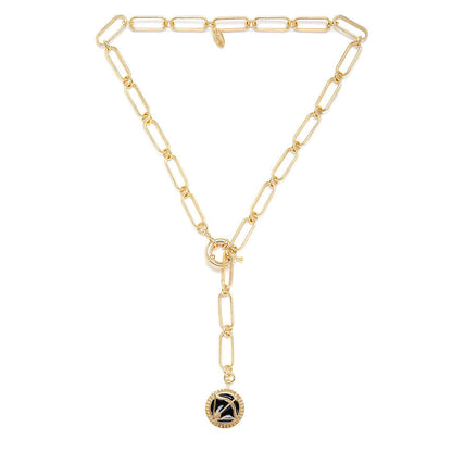 Zariin Gold Soul of the Archer Sagittarius Zodiac Necklace