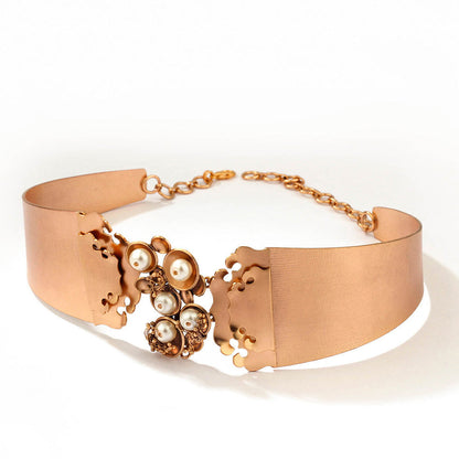 Suhani Pittie Amazonian Choker With Pearls