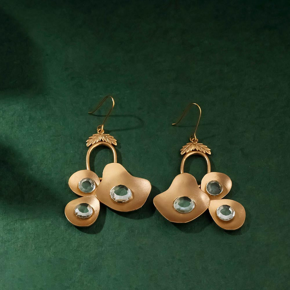 Suhani Pittie Equatorial Escape Earrings With Crystals
