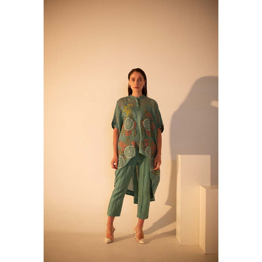 OJA Fern Pine Green 3 Piece Co-Ord (Set of 3)