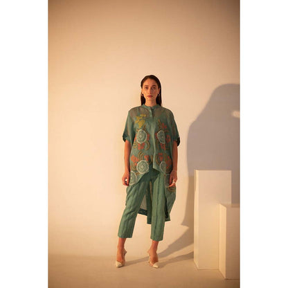 OJA Fern Pine Green 3 Piece Co-Ord (Set of 3)