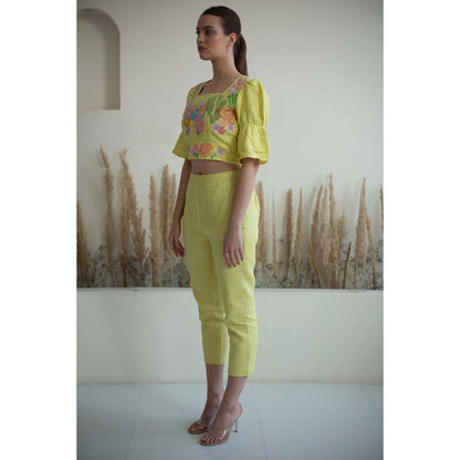OJA Fern Lemon Yellow Co-Ord (Set of 2)