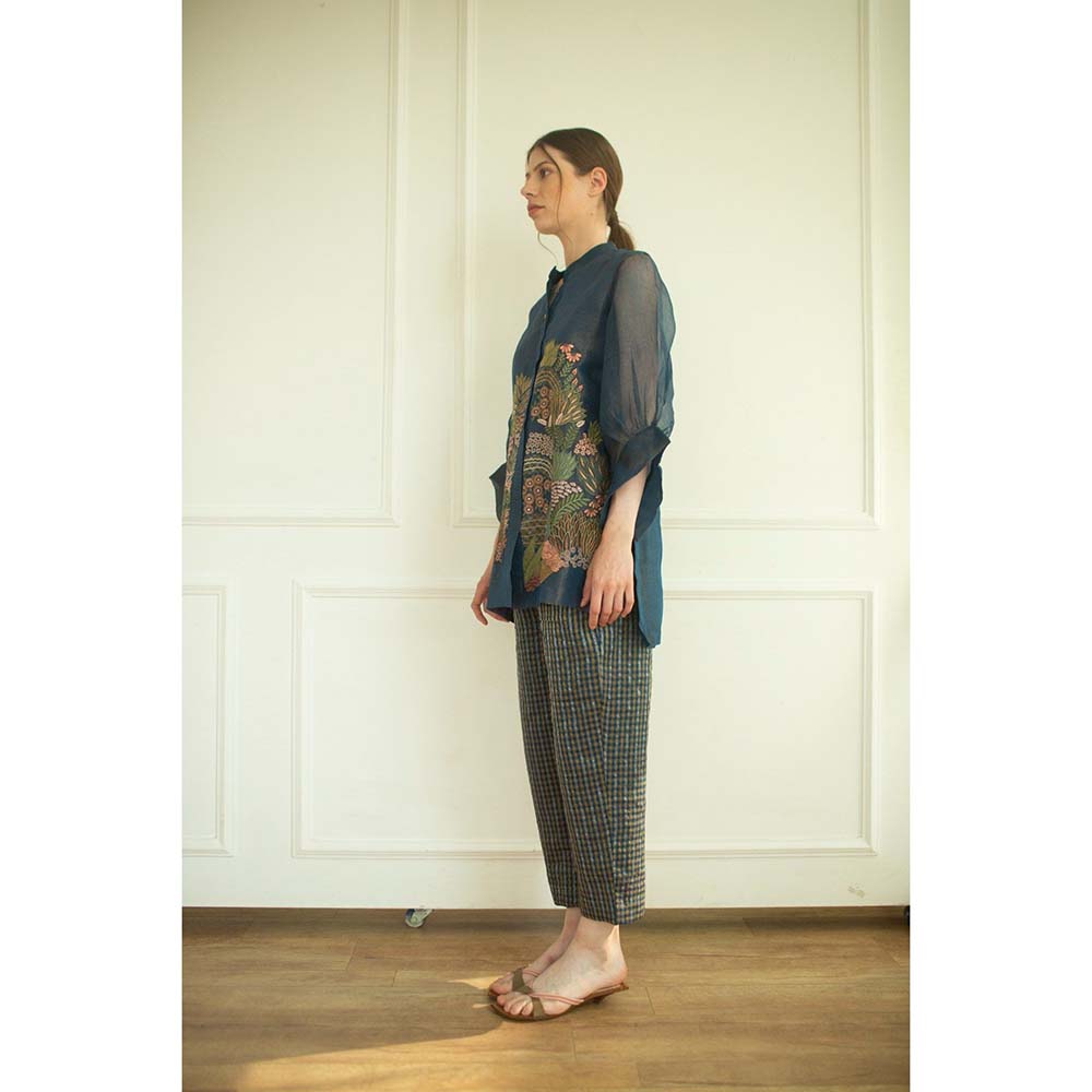 OJA Aurum Marina Tunic and Pant Co-Ord (Set of 2)