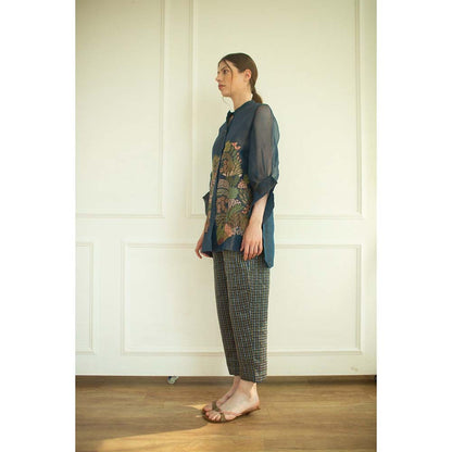 OJA Aurum Marina Tunic and Pant Co-Ord (Set of 2)