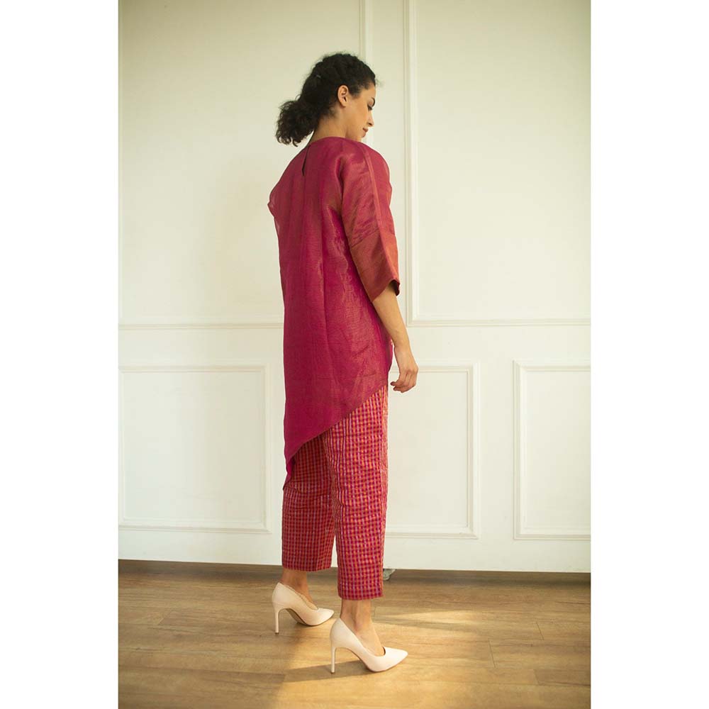 OJA Aurum Flamingo Pink Co-Ord (Set of 2)