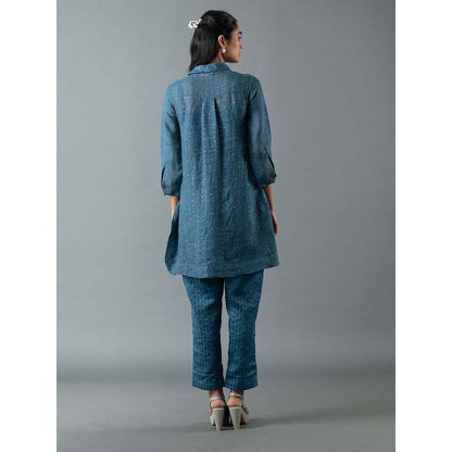 OJA Green Kurta with Pant (Set of 2)
