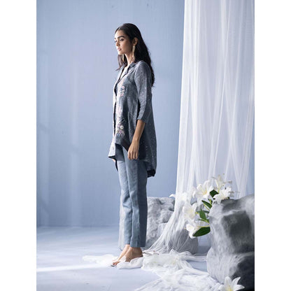 OJA Grey Shirt with Pant (Set of 2)