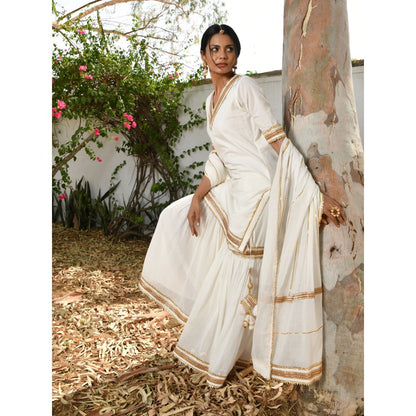 OMAANA Chanda Sharara Set (Set of 3)