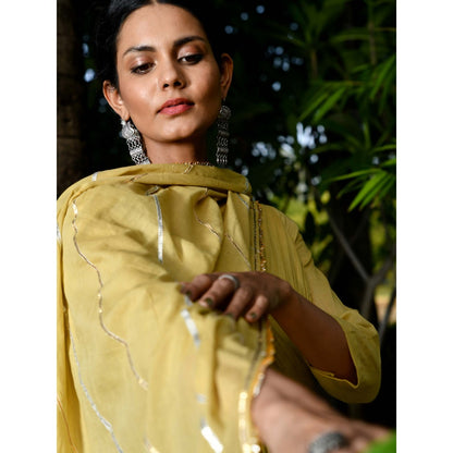 OMAANA Chandan Anarkali Set (Set of 3)