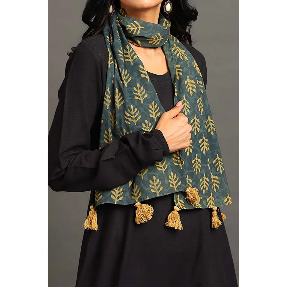 OMAANA Black Boho Vibes Maxi Dress