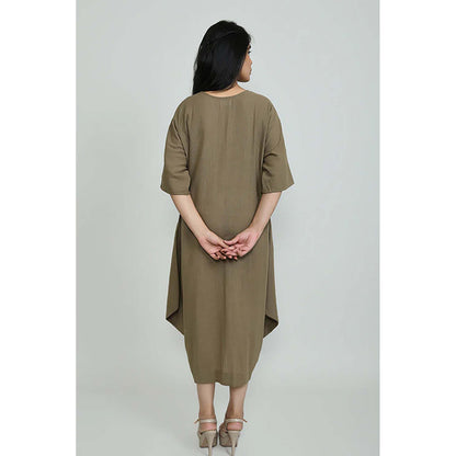 OMAANA Chikoo Orchard Boho Maxi Dress