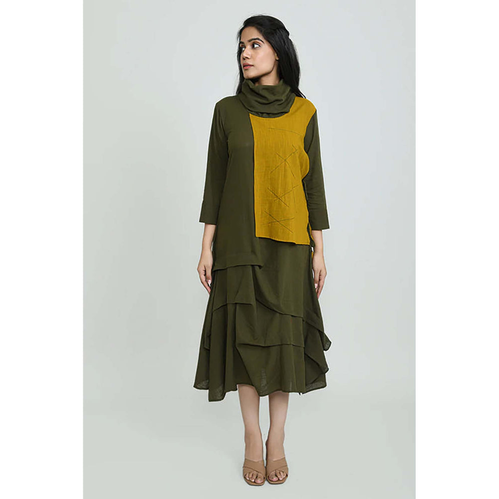 OMAANA Forest Echo Maxi Dress