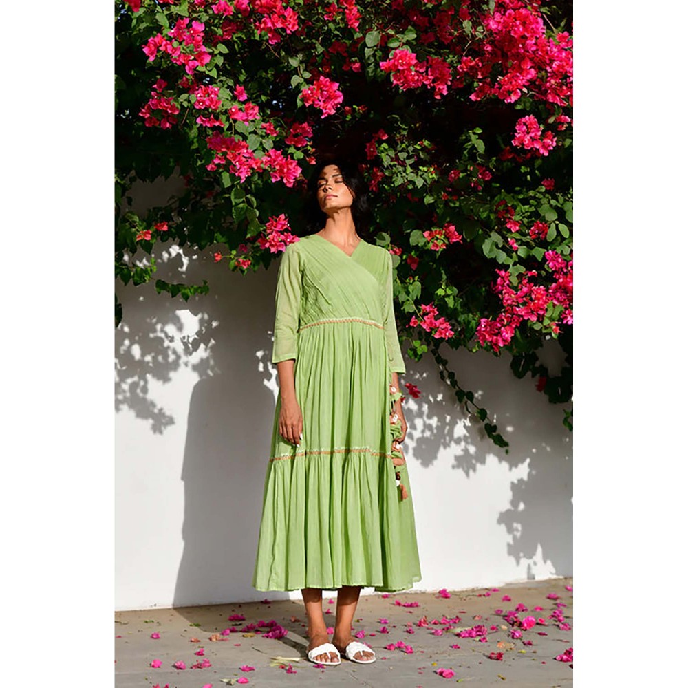 OMAANA Grapevine Summer Maxi Dress