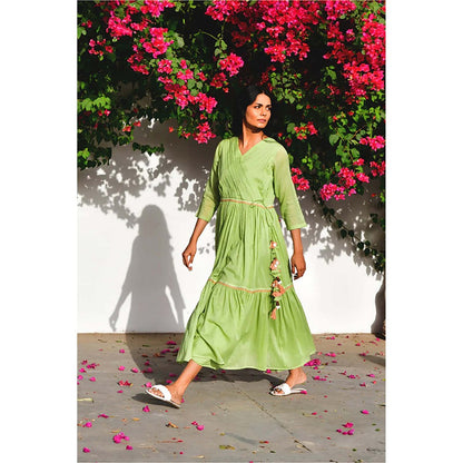 OMAANA Grapevine Summer Maxi Dress