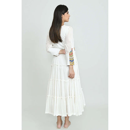 OMAANA Milky Bar Summer Maxi Dress