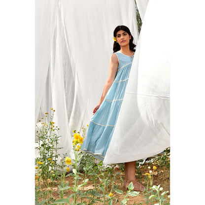 OMAANA Sky Summer Breeze Maxi Dress