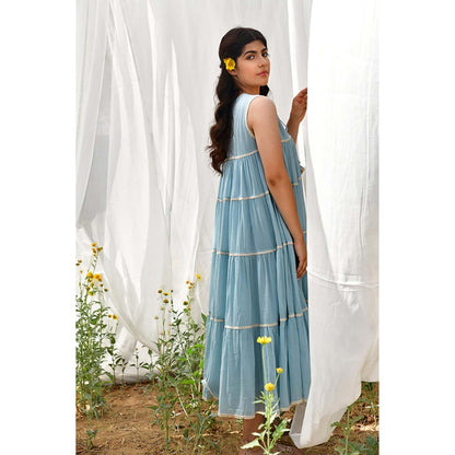 OMAANA Sky Summer Breeze Maxi Dress