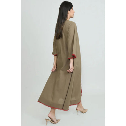 OMAANA Desert Faiza Dress with Jacket