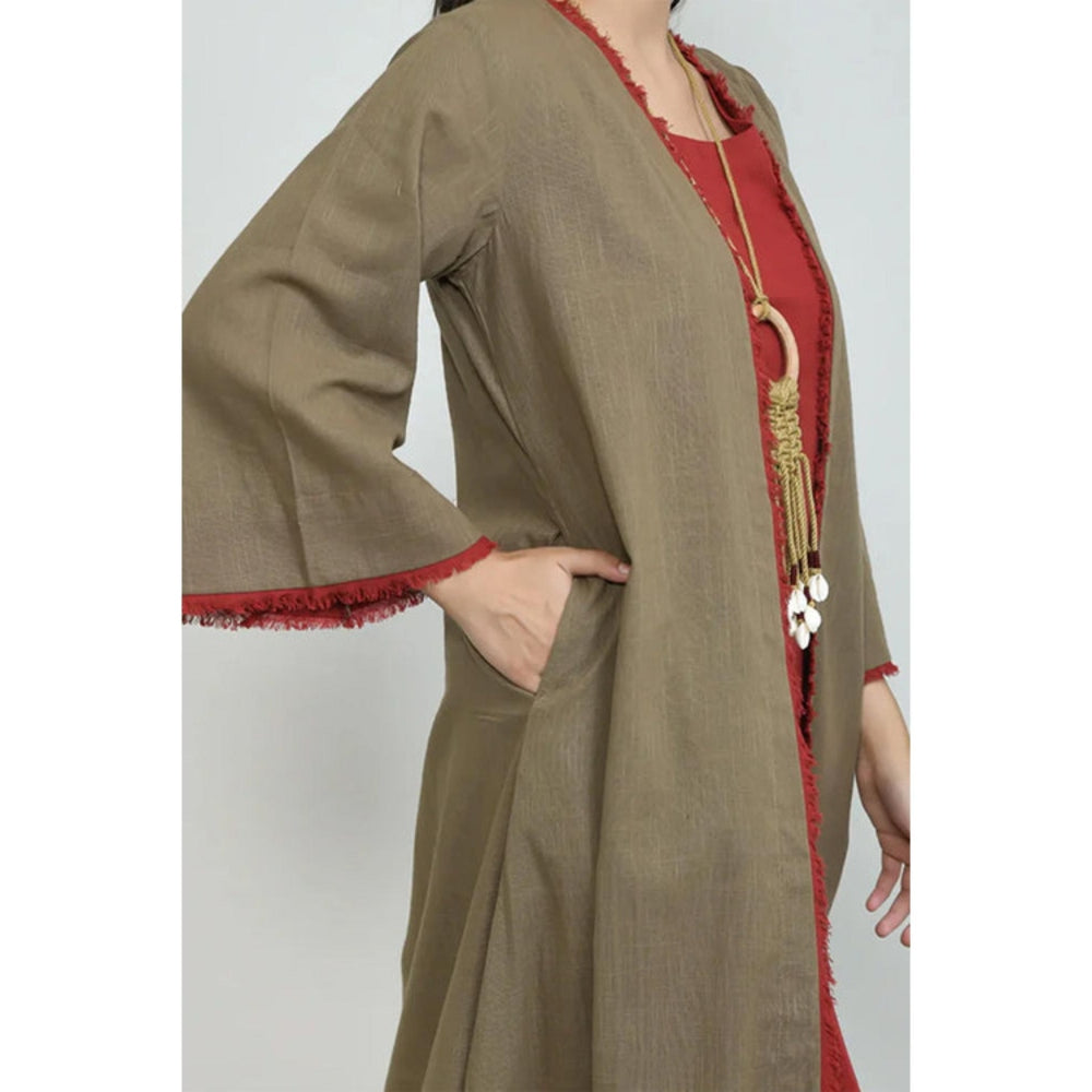 OMAANA Desert Faiza Dress with Jacket