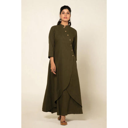 OMAANA Army Green Everyday Elegance Co-Ord's