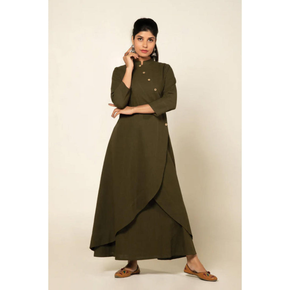 OMAANA Army Green Everyday Elegance Co-Ord's