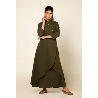 OMAANA Army Green Everyday Elegance Co-Ord's