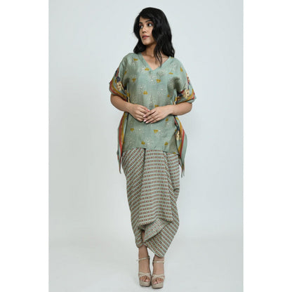 OMAANA Silk Sage Luxe Co-Ord's