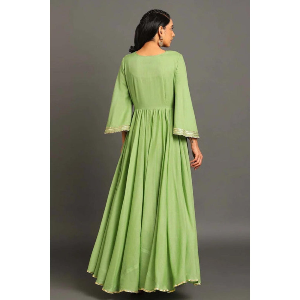 OMAANA Benazir Long Anarkali Maxi Dress