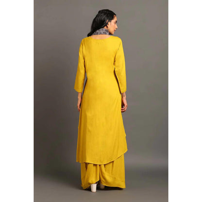 OMAANA Yellow Afternoon Delight Maxi Dress