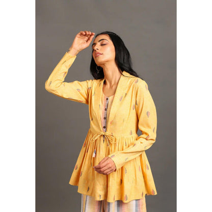 OMAANA Butter Scotch Jumpsuit with Jacket