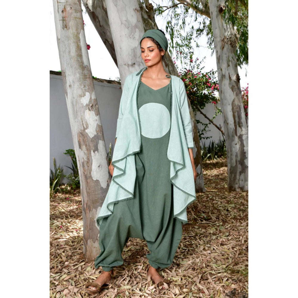 OMAANA Maahru Boho Jumpsuit with Overlay