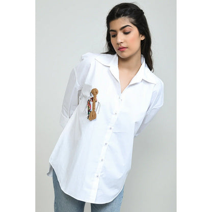 OMAANA That Pretty Girl White Shirt