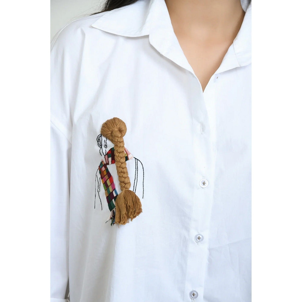 OMAANA That Pretty Girl White Shirt